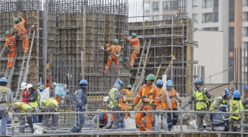 Sector construcción repunta en 5.1% en el primer trimestre ante avance de la inversión pública